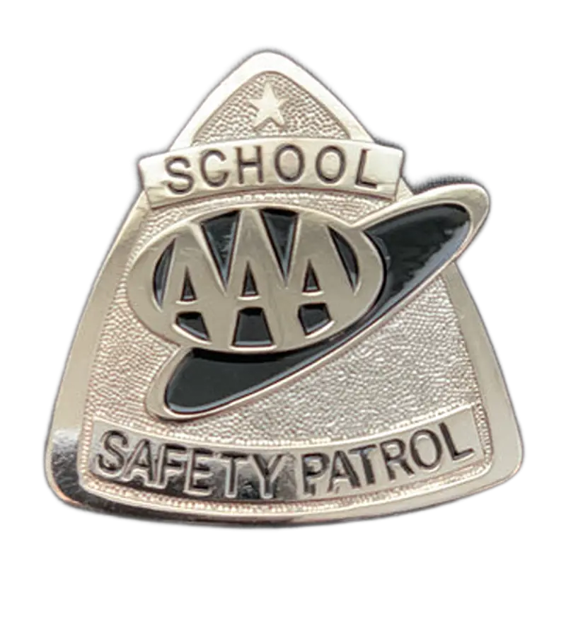 Photo of a safety badge