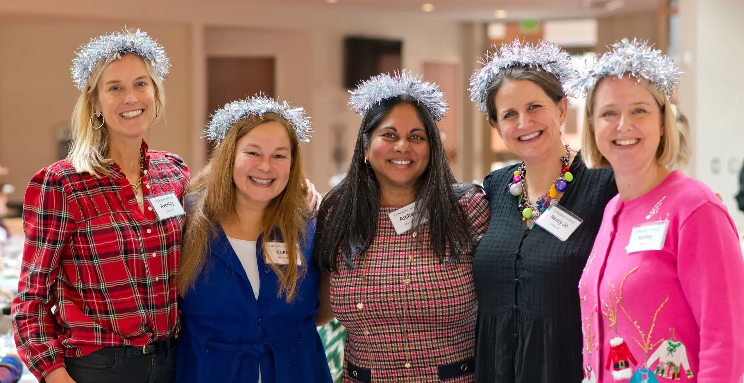 Group of alumni at an event