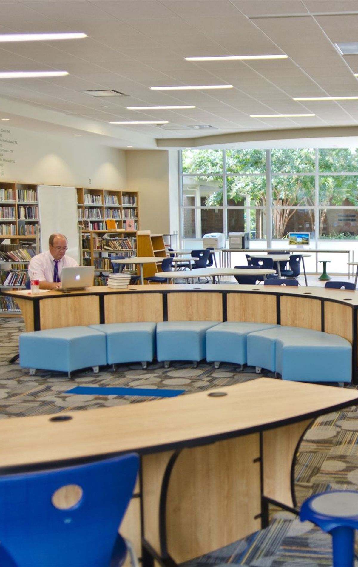 shot of the Reed Gumenick Library