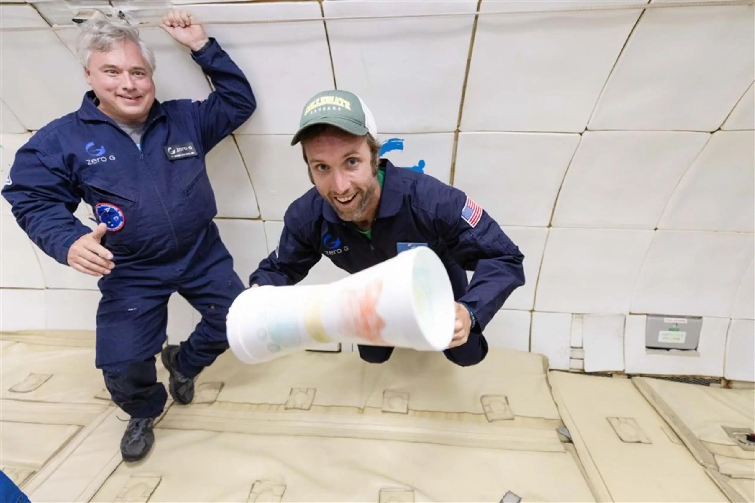 Teacher in zero gravity