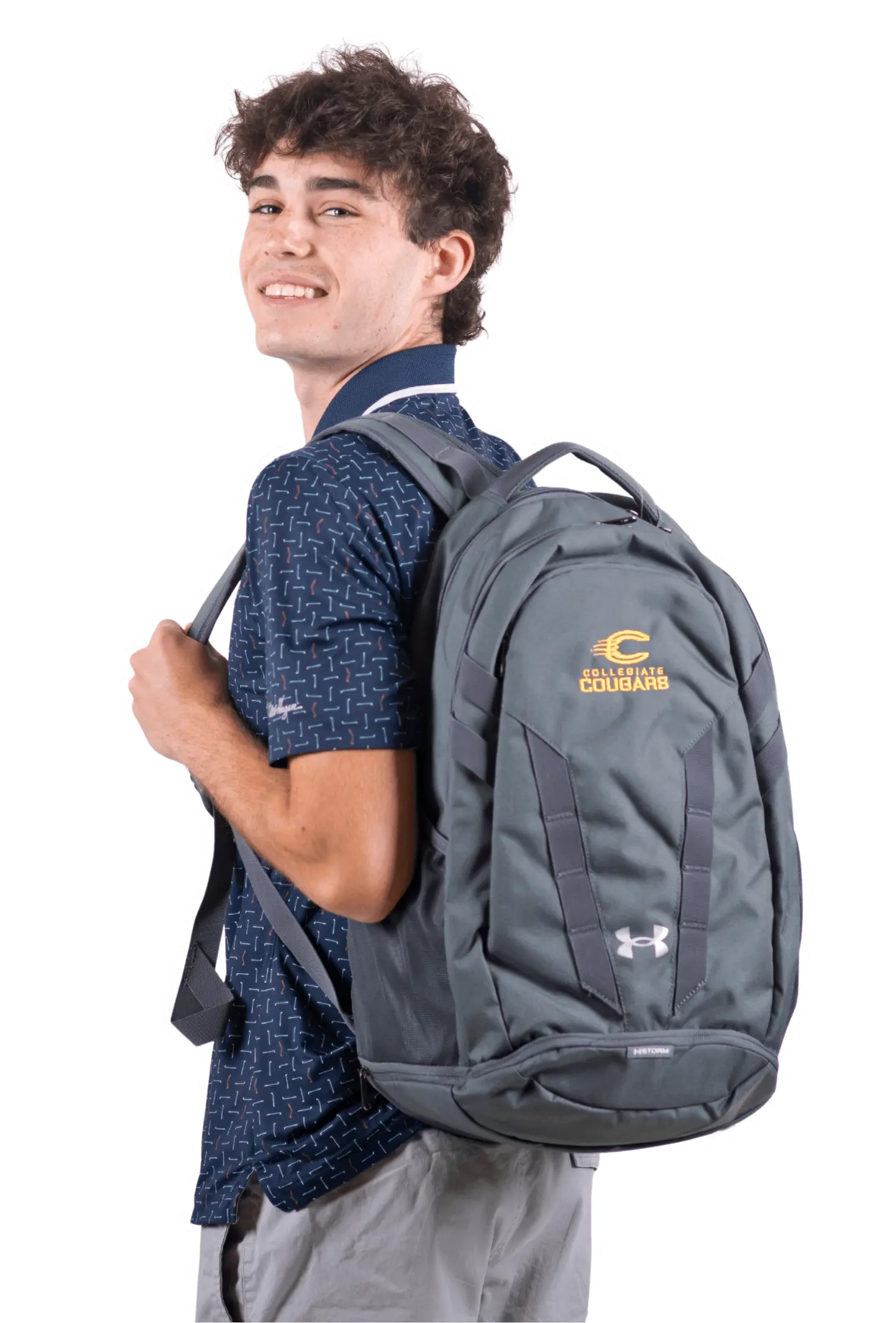 Upper school student Smiling