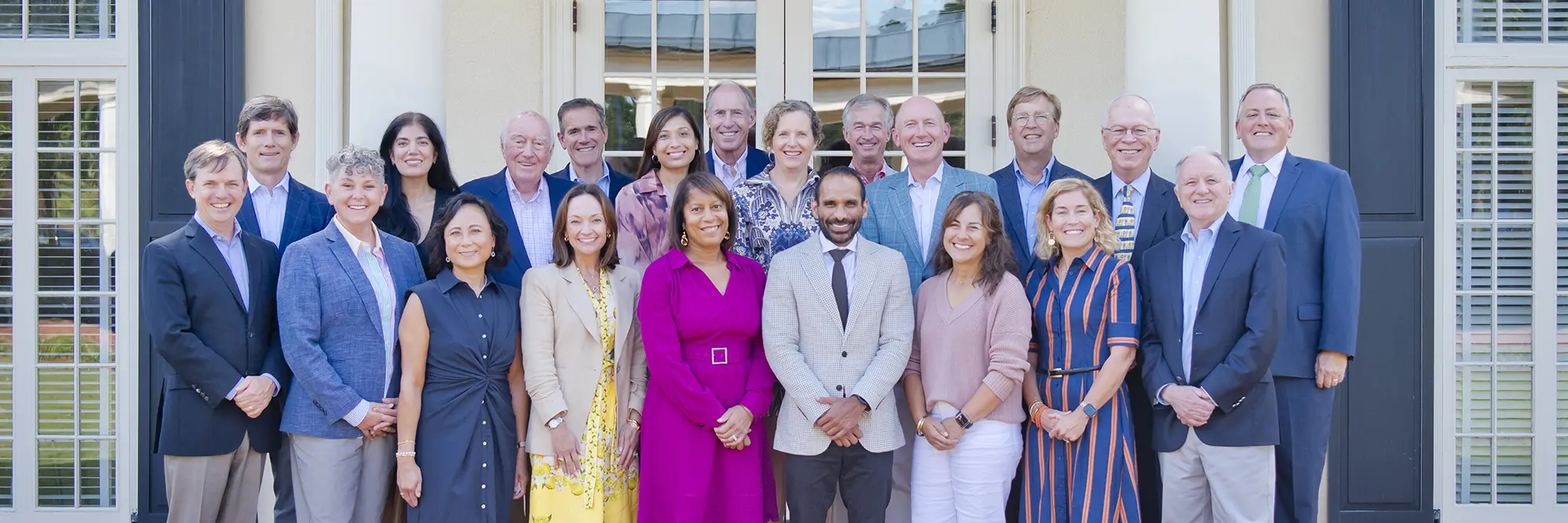 group photo of the board of trustees members