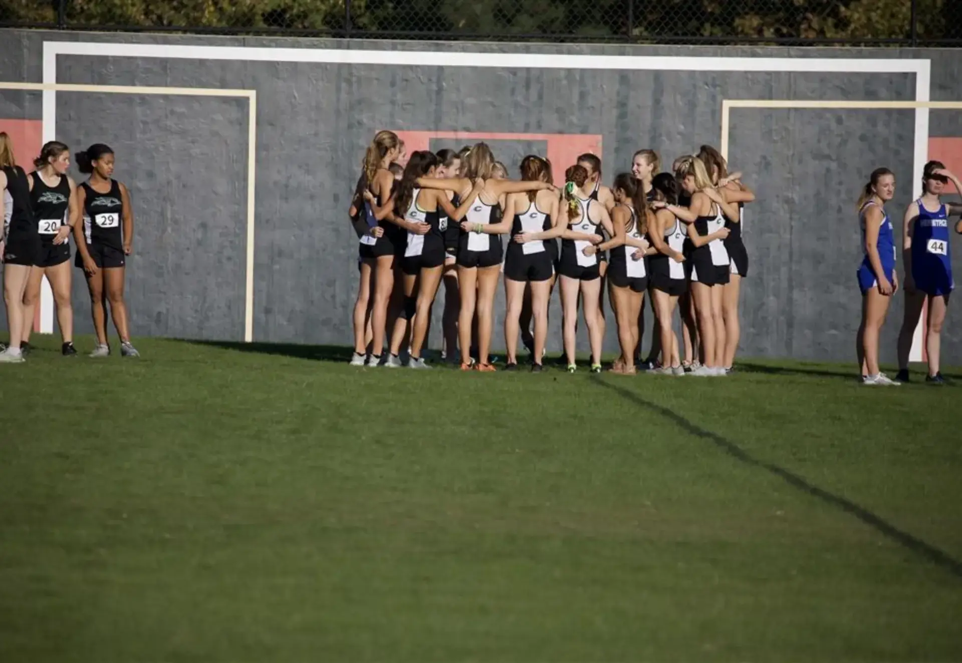 ladies football during a tournament