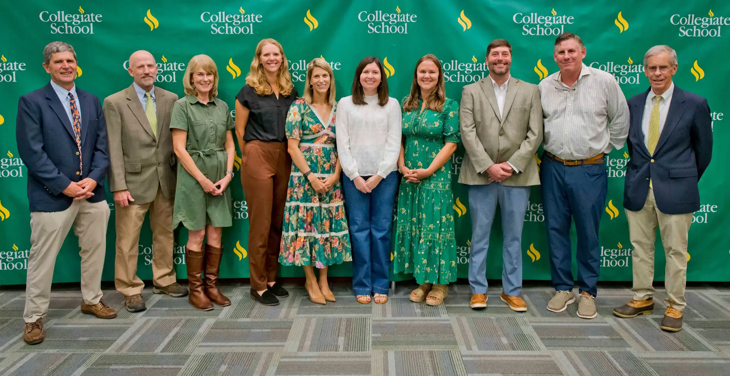 Group of alumni at an event